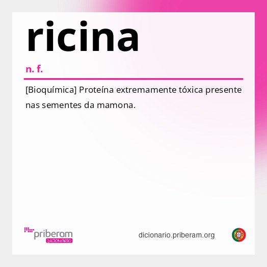 Significado de ricina