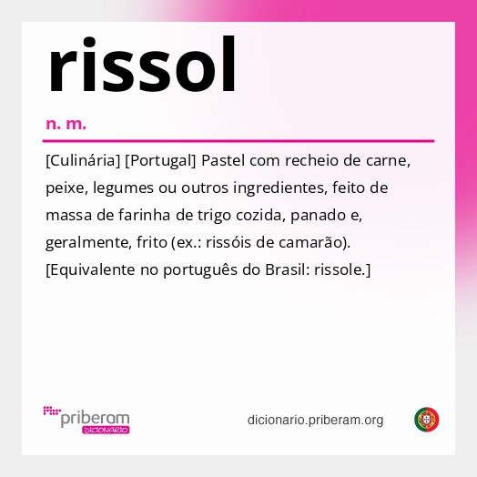 Significado de rissol