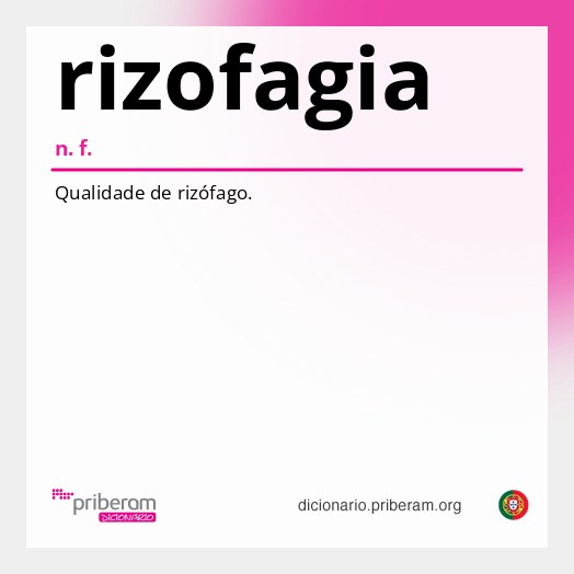 Significado de rizofagia