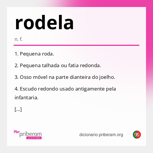 Significado de rodela