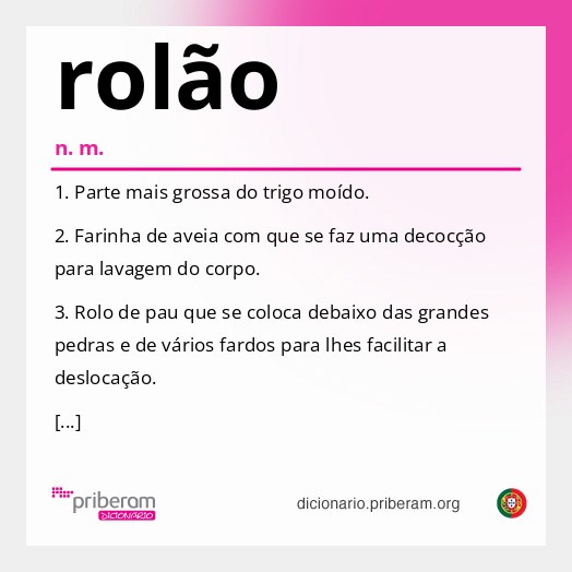 Significado de rolão