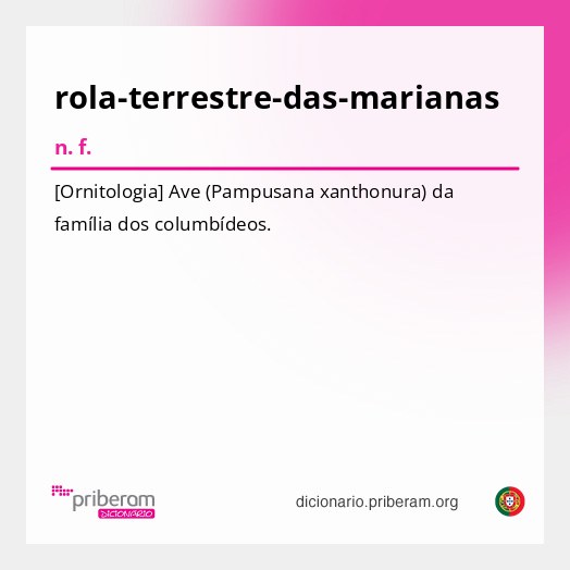 Significado de rola-terrestre-das-marianas