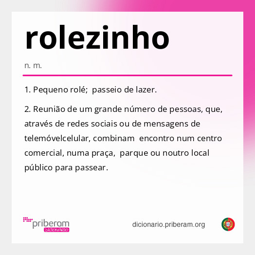 Significado de rolezinho