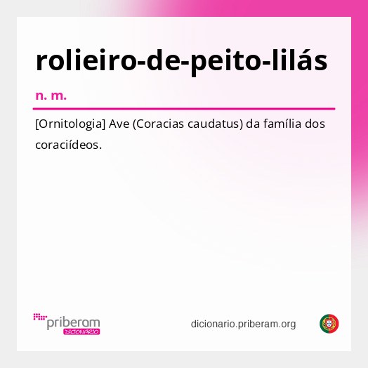 Significado de rolieiro-de-peito-lilás