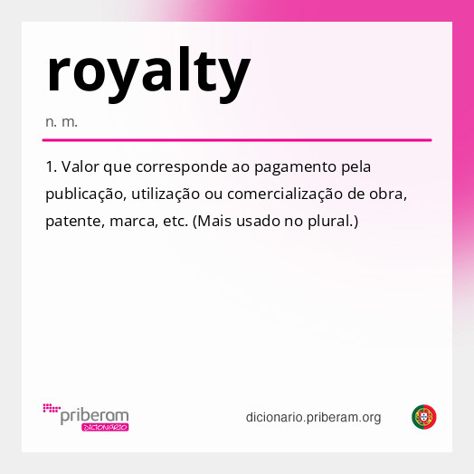 Significado de royalty