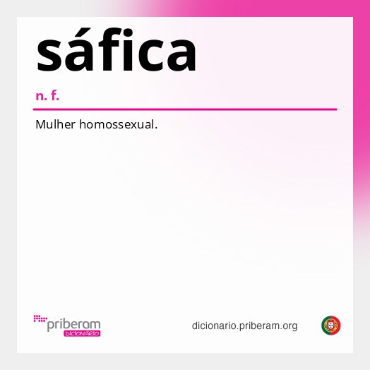 Significado de sáfica
