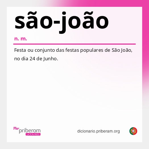 Significado de são-joão