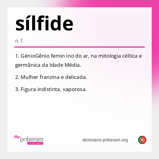 Significado de sílfide