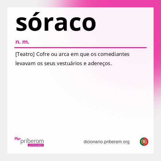 Significado de sóraco