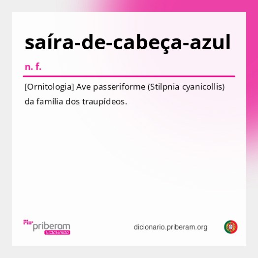 Significado de saíra-de-cabeça-azul