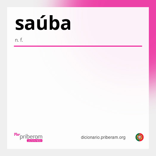 Significado de saúba