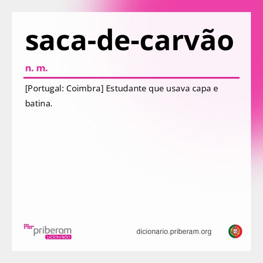 Significado de saca-de-carvão