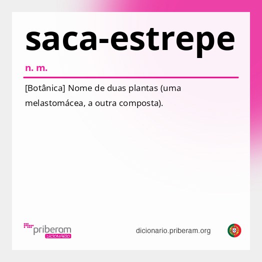 Significado de saca-estrepe