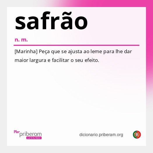Significado de safrão