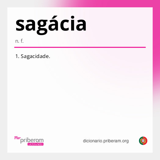 Significado de sagácia