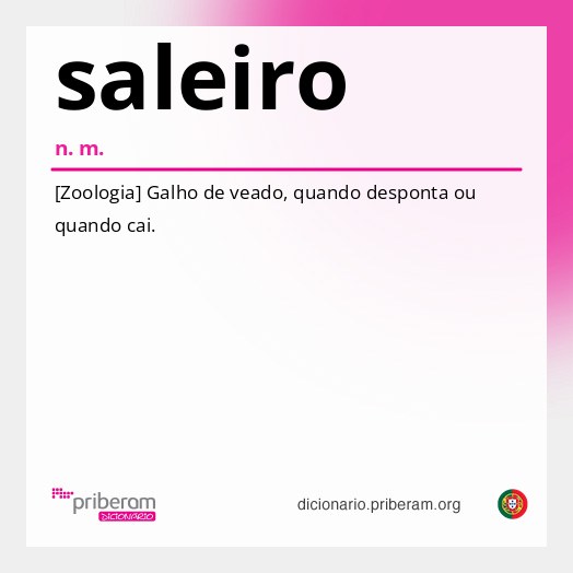 Significado de saleiro