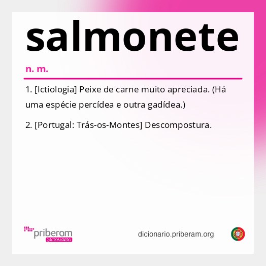 Significado de salmonete