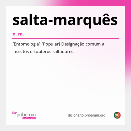 Significado de salta-marquês