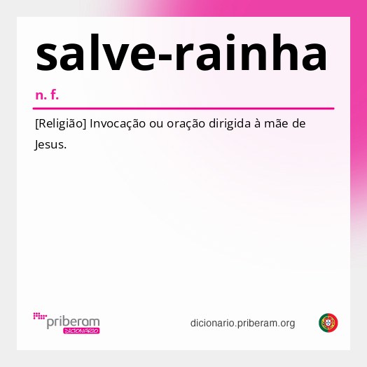 Significado de salve-rainha