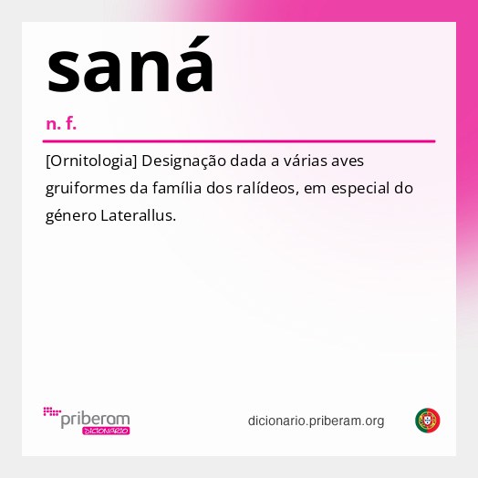 Significado de saná