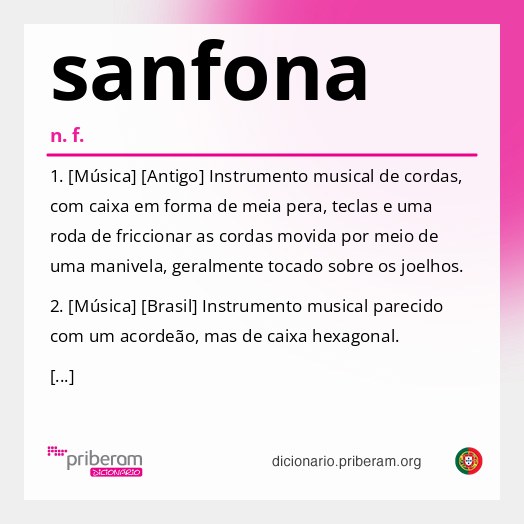 Significado de sanfona