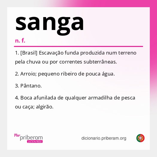 Significado de sanga