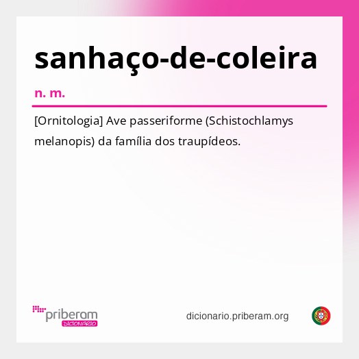 Significado de sanhaço-de-coleira