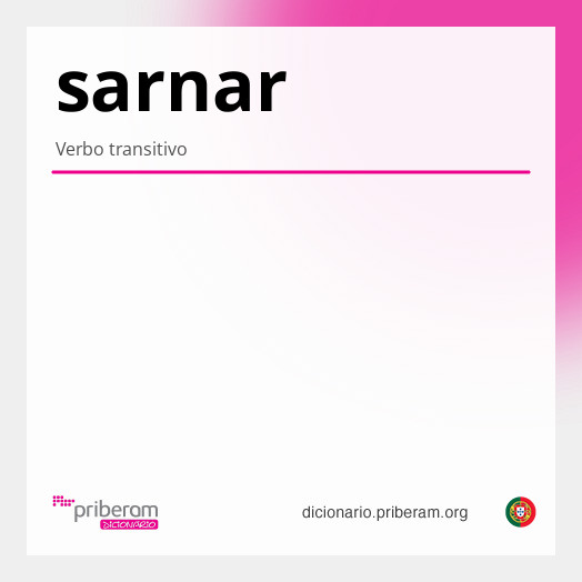 Significado de sarnar