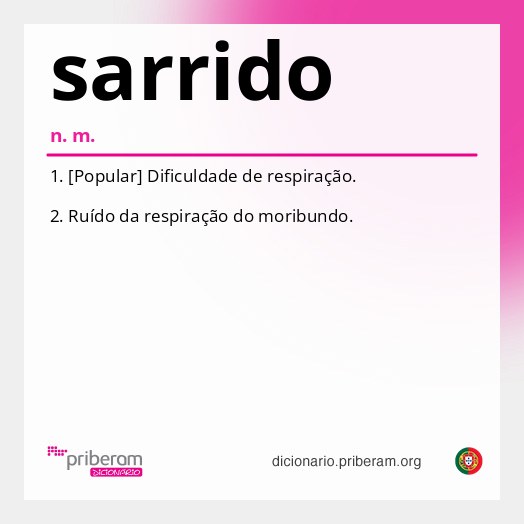 Significado de sarrido