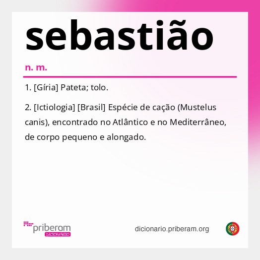 Significado de sebastião