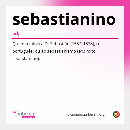 Significado de sebastianino
