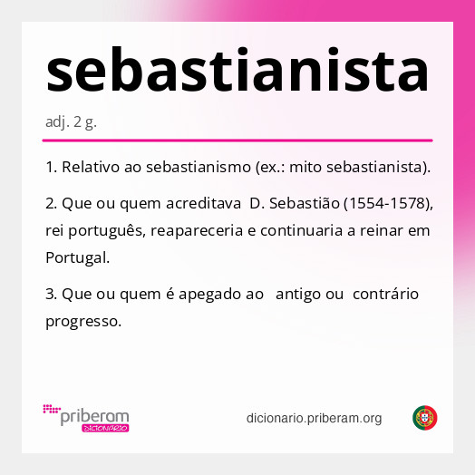 Significado de sebastianista