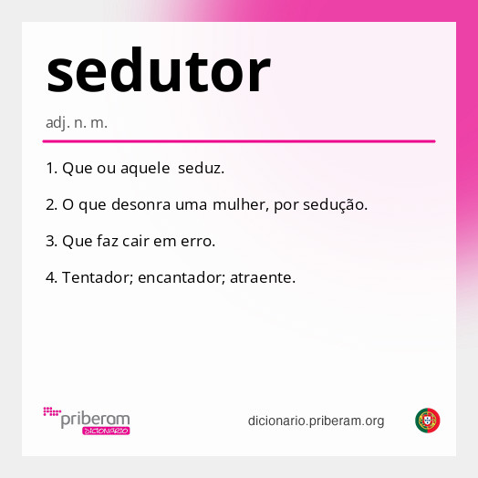 Significado de sedutor