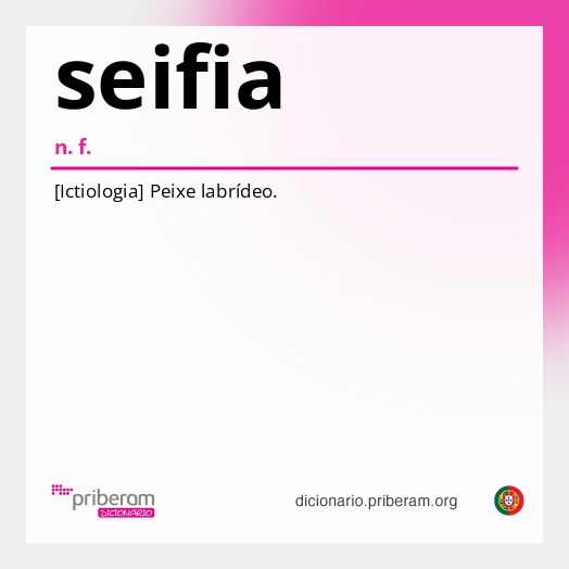 Significado de seifia
