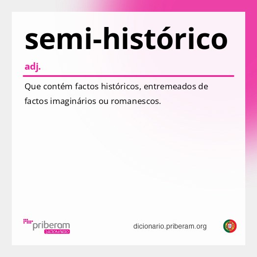 Significado de semi-histórico