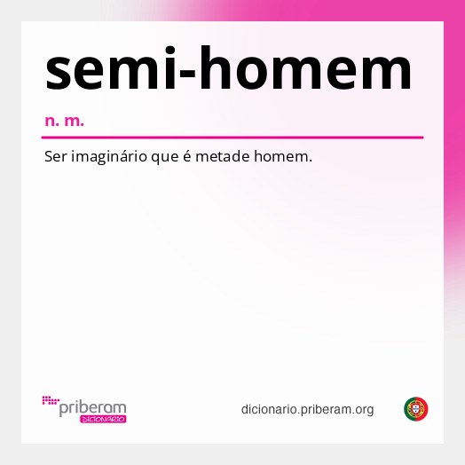 Significado de semi-homem