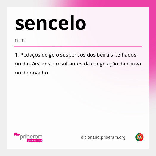 Significado de sencelo