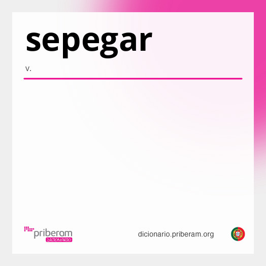 Significado de sepegar