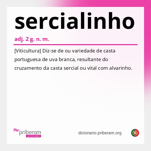 Significado de sercialinho