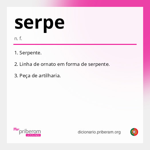 Significado de serpe