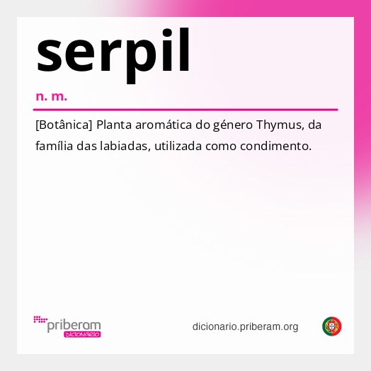 Significado de serpil