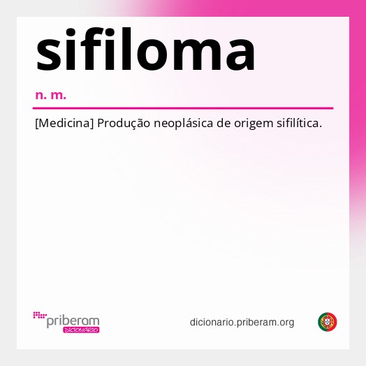 Significado de sifiloma