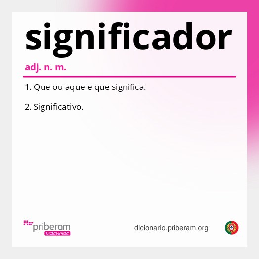 Significado de significador
