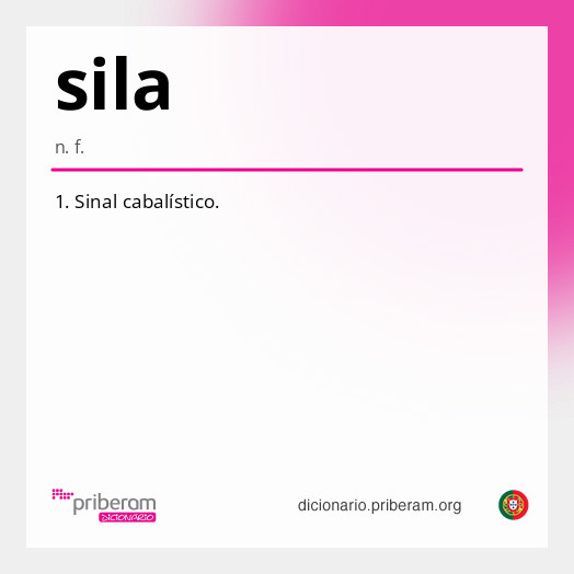 Significado de sila