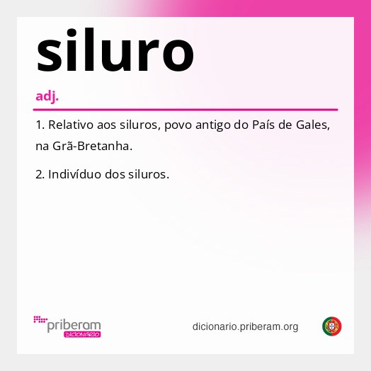 Significado de siluro