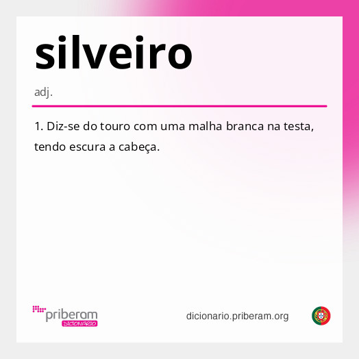 Significado de silveiro