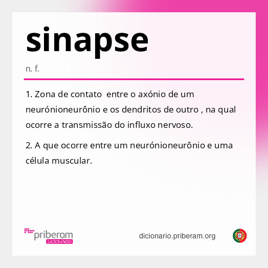 Significado de sinapse