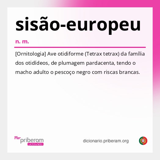 Significado de sisão-europeu