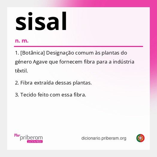 Significado de sisal