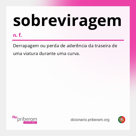Significado de sobreviragem